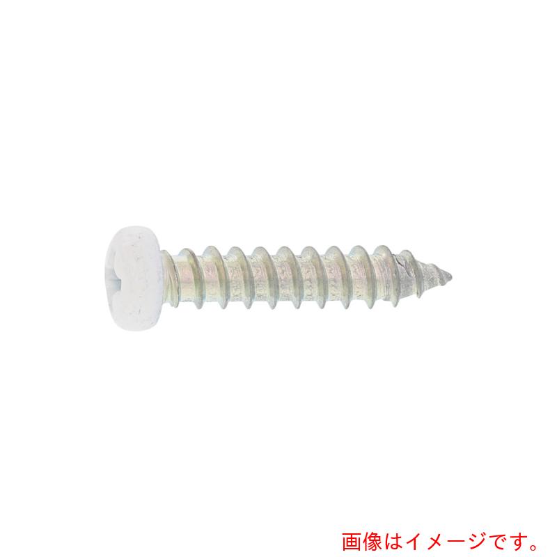 サンコーインダストリー（SUNCO）　頭部ホワイト　（＋）Aナベ　三価ホワイト　3×8　（190本入）　【品..