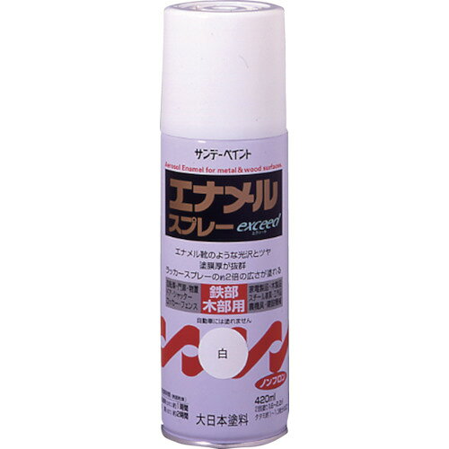 サンデーペイント　エナメルスプレーEX　420ml　黒　【品番：23N14】