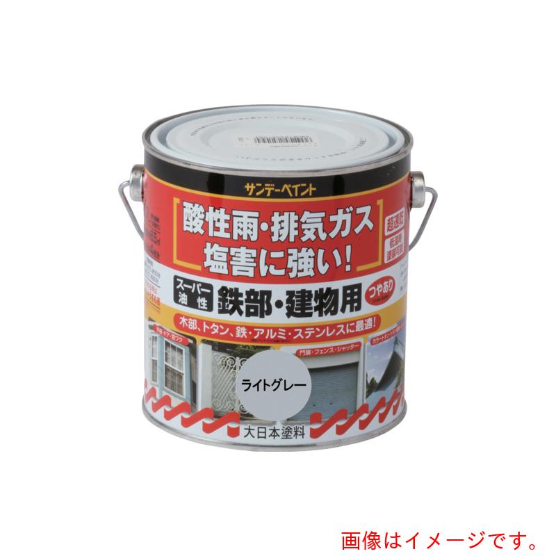特長 ●酸性雨・排気ガス・塩害に強い超速乾油性多目的塗料です。 仕様 ●色：ライトグレー ●容量(L)：0.7 材質 ●アクリル変性アルキド樹脂系塗料 質量・質量単位 ●947.0g 【メーカー名】サンデーペイント（株） 【メーカー品番】250929