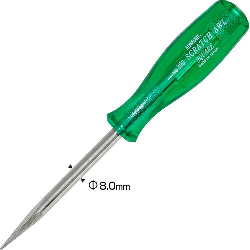 【メール便対応】サンフラッグ（SUNFLAG） 特殊工具角キリ203mm 【品番：390】