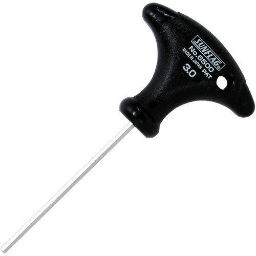 【メール便対応】サンフラッグ（SUNFLAG） TグリップHEXレンチ 3．0mm 【品番：6500-3.0】