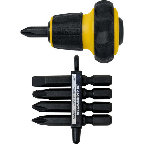 サンフラッグ（SUNFLAG） ドライバー タフ貫通ドライバービットセット 【品番：6930S】