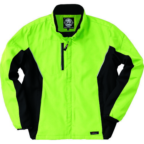 サンエス（SUN・S）　防寒ジャケット　ライムグリーンXブラック色　Sサイズ　【品番：BO31330-17-S】