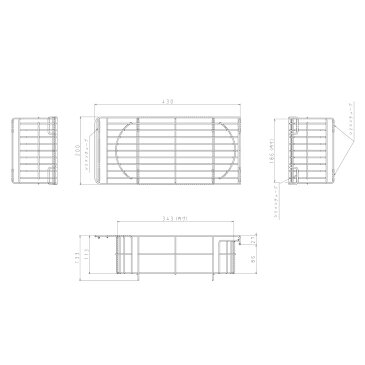 LIXIL(サンウェーブ) 水切りかご 【品番:QPMK】●