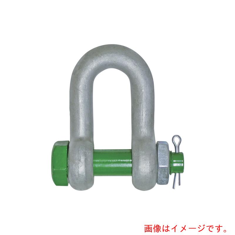 大洋製器工業（TAIYO）　グリーンピンスタンダードシャックル　ストレート・ボルトナット　13．5t（330..