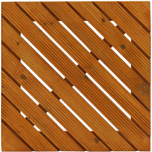 タカショー（Takasho）　デッキ・タイル用品　デザインデッキアロー　45×45cm　【品番：WOD-64N】□