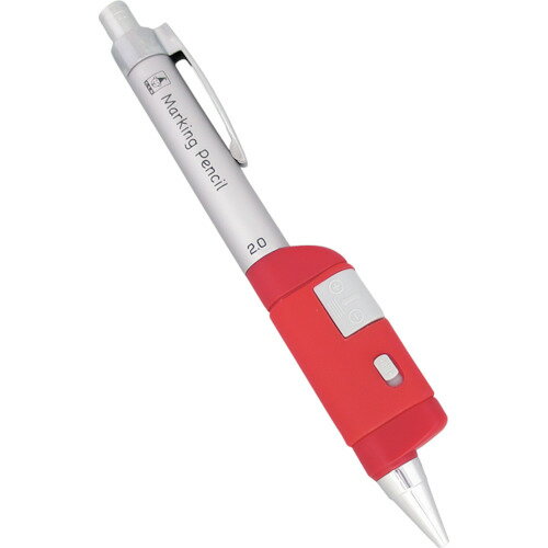 【メール便対応】たくみ　ノック式鉛筆 ライト3　赤　【品番：7807】