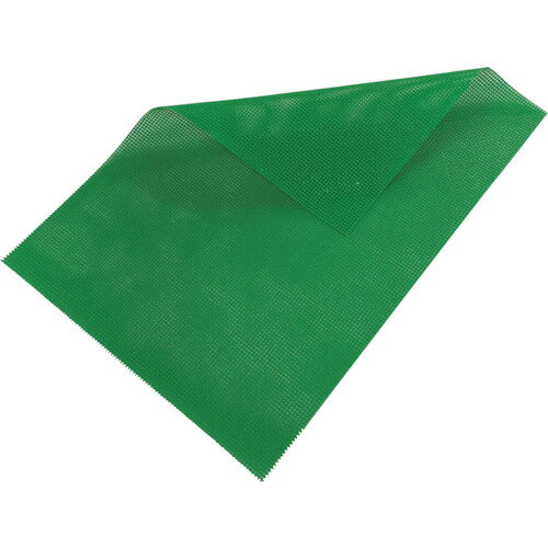 平岡織染（HIRAOKA）　【1類】建築養生メッシュ　ターポスクリーン＃1004　幅1890mm　ライトグリーン　..