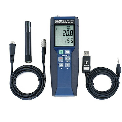 イチネンTASCO　データロガー温湿度計　【品番：TA411PC】