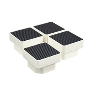 テクノテック 洗濯機かさ上げ台 イージースタンド(4個1セット) 【品番:D77】