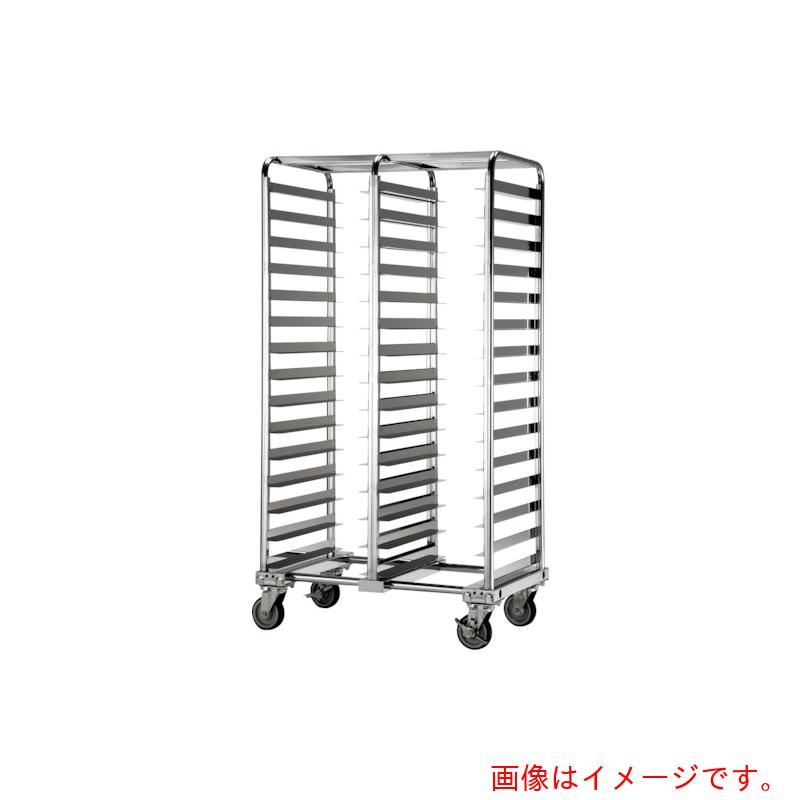 【別途送料あり】テックサス（TECHSUS） トレーラックカートRCH-W型 SUSφ125ウレタン車 【品番：RCH-W1D-15L】