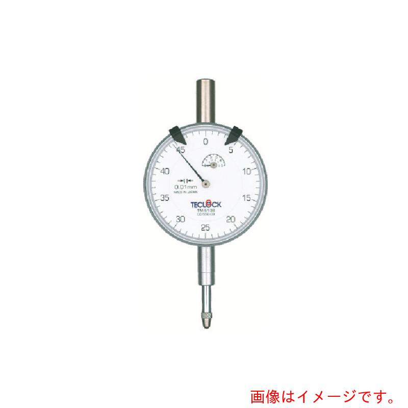 テクロック（TECLOCK）　標準型ダイヤルゲージ　測定範囲5mm　【品番：TM-5106】