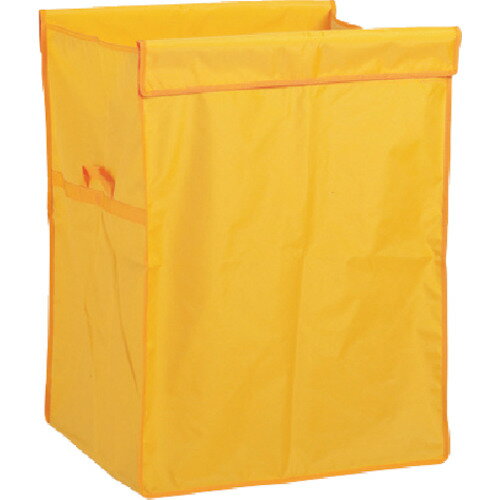 テラモト　システムカート　ワイド（袋E）　180L黄　【品番：DS5790615】