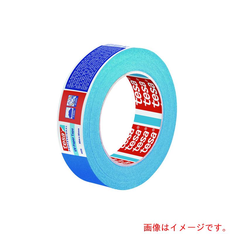 特長 ●屋外で2週間放置後ものり残りしにくく、ゆるやかな曲面への接着性にも優れます。 用途 ●建築外装・養生用。 仕様 ●色：青 ●幅(mm)：30 ●長さ(m)：50 ●厚さ(mm)：0.145 ●テープカット条件：手で切断可能 ●粘着力(N/10mm)：3 ●粘着力2.8N/10mm ●引張強度：38N/10mm 材質 ●基材：クレープ紙 ●粘着剤：ゴム系 質量・質量単位 ●160.0g 【メーカー名】テサテープ（株） 【メーカー品番】4435-30-50