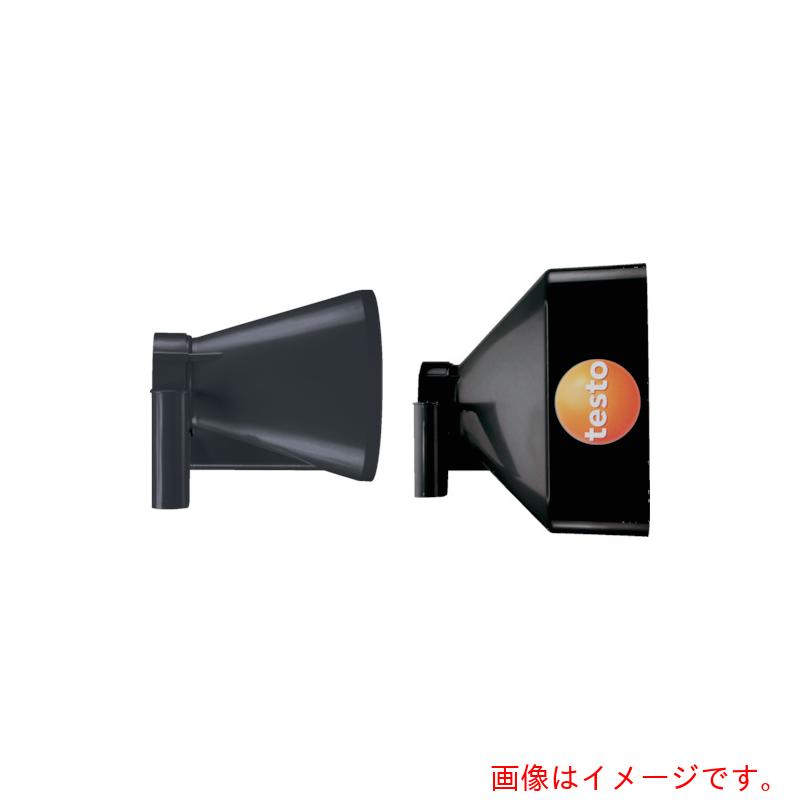 特長 ●面積や開口率による計算不要で素早く簡単に風量を測定可能です。 用途 ●アネモ・ガラリ・グリル・旋回流型吹出口などの風量測定に。 ●testo417用風量ファンネルセット 質量・質量単位 ●2.84kg セット内容・付属品 ●ファンネル2種 ●ケース 【メーカー名】（株）テストー 【メーカー品番】0563 4170