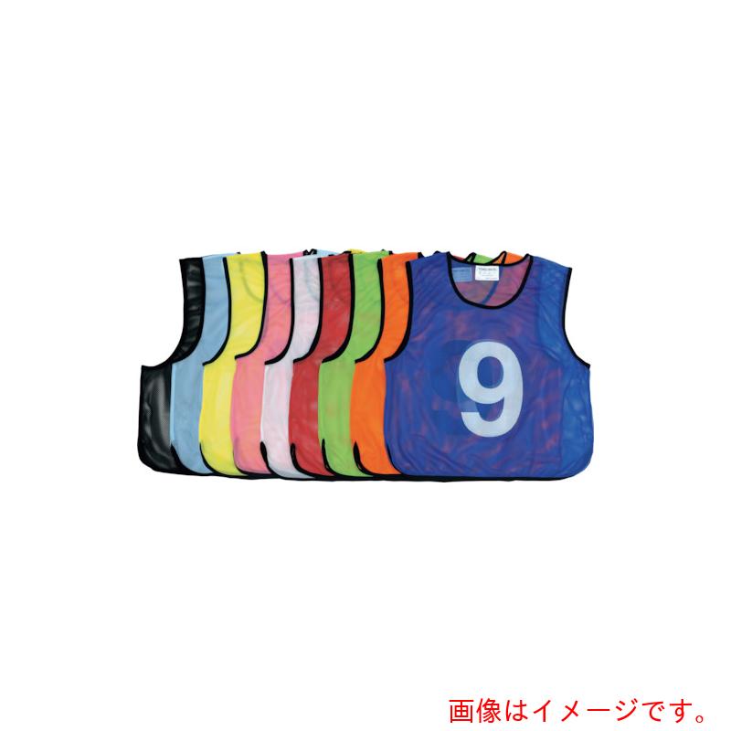 特長 ●ジュニアサイズ・1枚販売 ●首周り前を少し大きく開けて動きやすいデザイン ●番号は胸・背の両面プリントです 用途 ●各種イベント ●カラー：青 ●番号：16番 ●1枚販売 ●ジュニア用サイズ ●縦52×横45cm ●重さ40g/枚 ●番号：白文字 材質 ●ポリエステルメッシュ 質量・質量単位 ●40.0g 【メーカー名】トーエイライト（株） 【メーカー品番】B6324B16