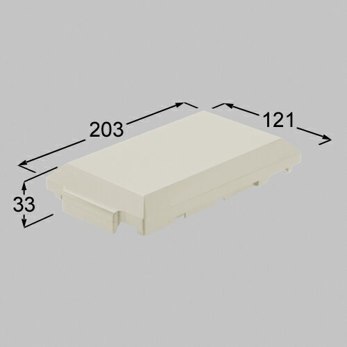 LIXIL（TOEX） オーバードア 柱キャップD アイボリーホワイト 【品番：KMT45010D】