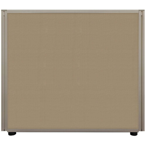 東京ブラインド工業　吸音デスクトップパネル　片面吸音仕様　フレームカラーシャイングレー　W700×H600mm　BT2004　【品番：KDTP-K0700600BT2004G】