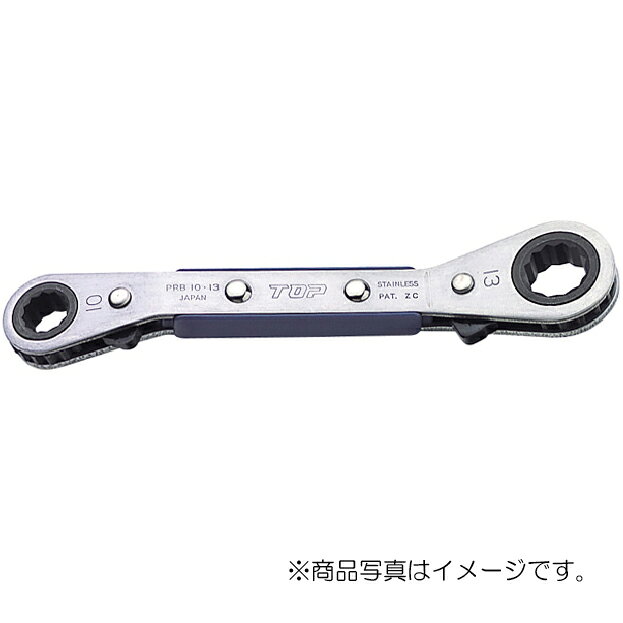 トップ工業　ベント板ラチェットレンチ　【品番：PRB-17×19】