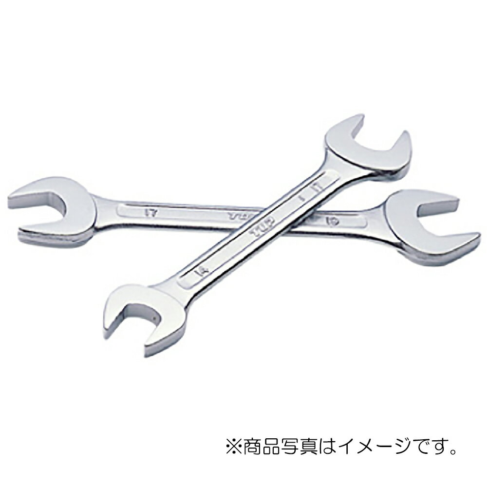 ●軽量・薄型タイプで、極めて有効な締付力があります。 ●頭部はスリムなヤリ形です。 【用途】 ●機械・設備・配管・建設等あらゆる産業のボルト・ナット着脱に最適です。 ●電子部品・車両整備用工具としても幅広くご使用頂けます。 ●対辺寸法S1×S2（mm）： 11×13 ●全長L（mm）： 131 ●重量（g）： 50 ●外径（mm）： 小さい方D1:23.5/大きい方D2:28.0 ●口の深さ（mm）： 小さい方F1:12.0/大きい方F2:14.0 ●頭部厚さ T（mm）： 5.3 ●本体部厚さ t（mm）： 3.4 ●保証トルク（N・m）： 小さい方:39.0/大きい方:62.0 ●材質： Cr-V ※ボルト・ナット等の二面幅に合わせてご使用ください。 ※ボルト・ナットに対して浅掛け、斜め掛けは止めてください。 ※パイプ等を継ぎ足して使用しないでください。 ※ハンマー代わりに使用しないでください。 ※工具の使用目的以外に使用しないでください。 【メーカー名】トップ工業（株） 【メーカー品番】L-11×13