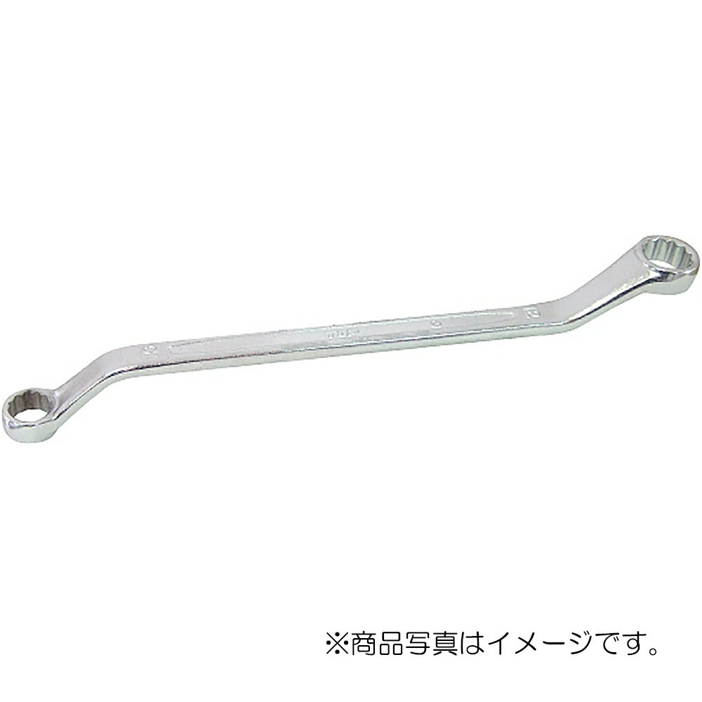 トップ工業　両口メガネレンチ（45°型長形）　【品番：TM-6×7】(4.0)