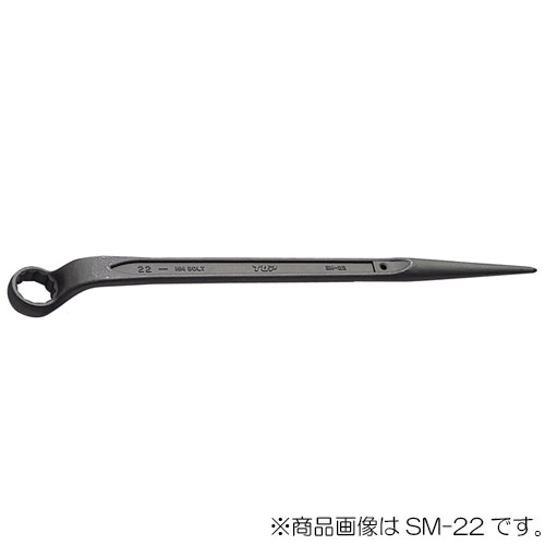 Wrenches - トップ工業　片口メガネレンチ（シノ付）　【品番：SM-30】