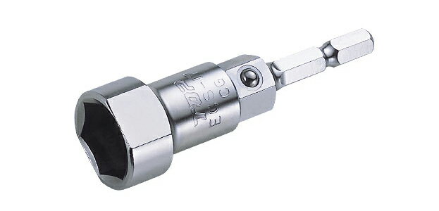 【メール便対応】トップ工業　電動ドリル用 レースウェイ用ソケット　【品番：ECS-17】