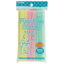 【メール便対応】トルネ まがるストロー100 ミドル 【品番:P-3414】