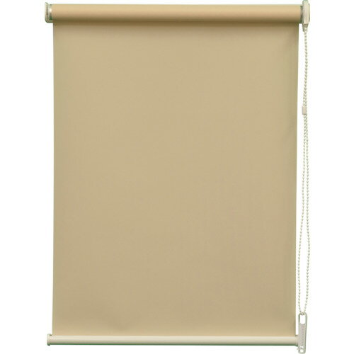 トーソー（TOSO）　ロールスクリーン　Sロール遮光　アイボリー　90×220　【品番：30016597】