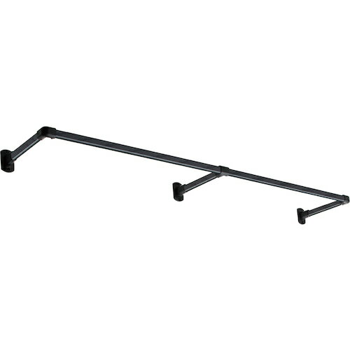 トーソー（TOSO）　ハンギングバーH‐1正面付けCタイプセット　ブラック　W2780XD250　【品番：30017049 】