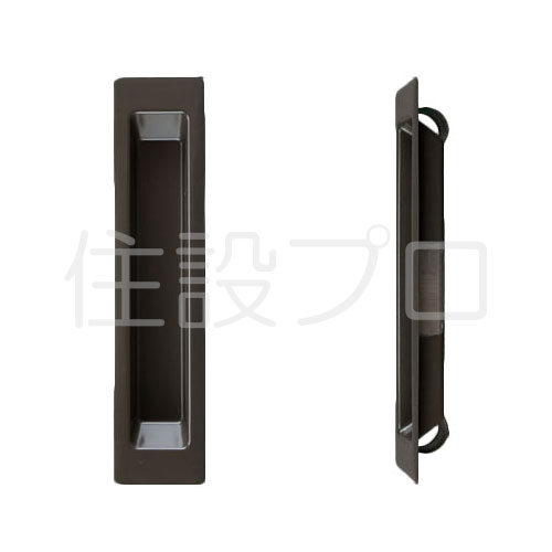 【メール便対応】LIXIL（トステム）　引手（アルミ）　オータムブラウン　【品番：CPJG252】