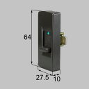 【メール便対応】LIXIL(トステム) 上げ下げロック(左用) アンバー 【品番:AKPU524AL】