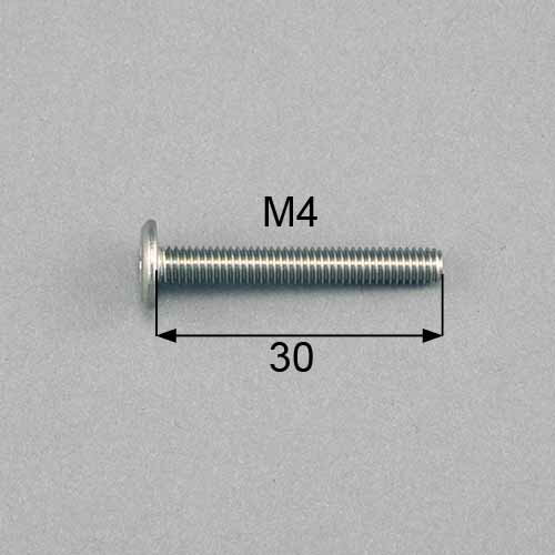 【メール便対応】LIXIL（トステム）　把手取付けネジ（特平小ネジM4×30）　ステンレス素地　【品番：BI..