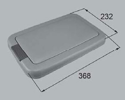 LIXIL（トステム）　ダストボックス蓋セット　【品番：QRH99】●