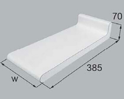 LIXIL（トステム）　サイドカウンター Fタイプ用　【品番：QRA999A15】