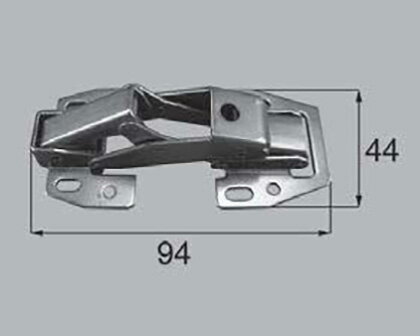 LIXIL（トステム）　丁番OS-705システムLSミドル　【品番：QRL834】