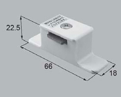 【メール便対応】LIXIL（トステム）　上部吊元固定ストッパー　【品番：GRPD31C】