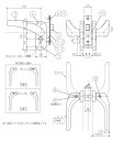 TOTO レバーハンドルセットRPW 【品番:EKH54003PWR】