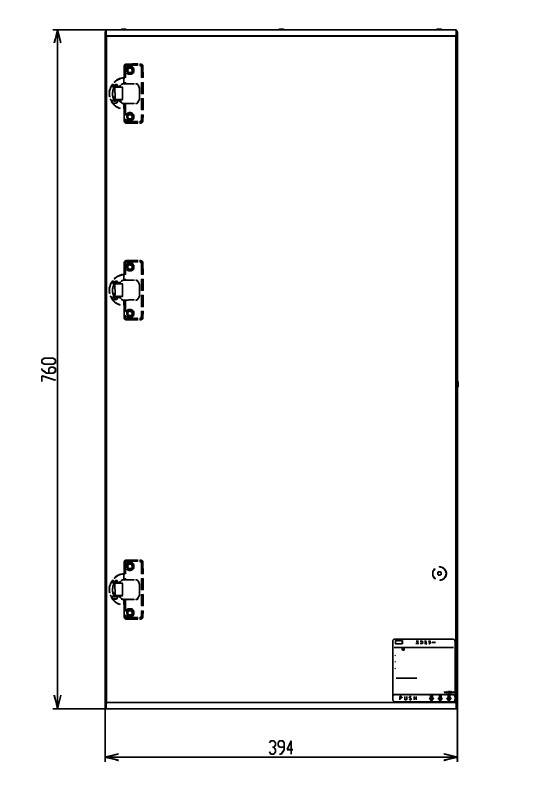 TOTO　中央鏡扉一式（補修用） ホワイト　【品番：LR091A】