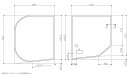 TOTO 1300ラウンド風呂蓋L 【品番:EKK80058WL1】