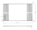TOTO 1300シヤツター式風呂蓋 【品番:EKK84018W3】