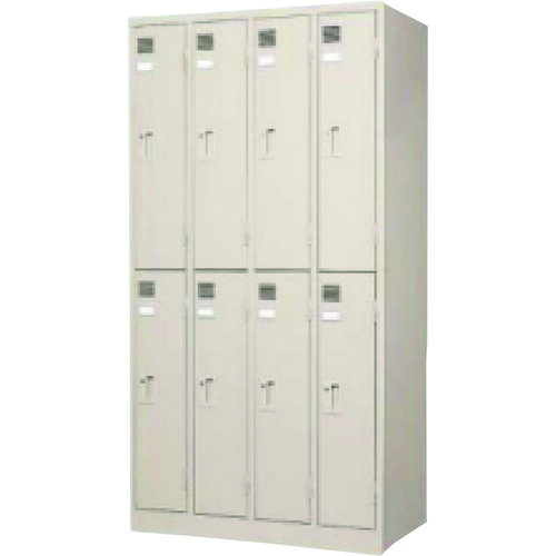 【別途送料あり】東洋事務器工業（TOYO）　8人用ロッカー　ダイヤル　【品番：LK-8D-TNG】