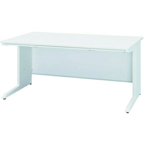 【別途送料あり】トヨセット　トヨスチール　平デスク　50SBH−166HWW　ホワイト　【品番：50SBH-166HWW】