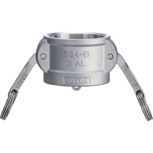 トヨックス（TOYOX） カムロック カプラー ダストキャップ アルミ 634-B 2-1／2インチ AL 【品番：634-B-2-1/2-AL】