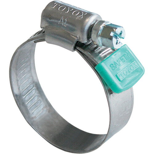 トヨックス（TOYOX）　ホースバンド（ケガ防止）　オールステンレス製　セーフティ　SB−35（10個入り）　【品番：SB-35】