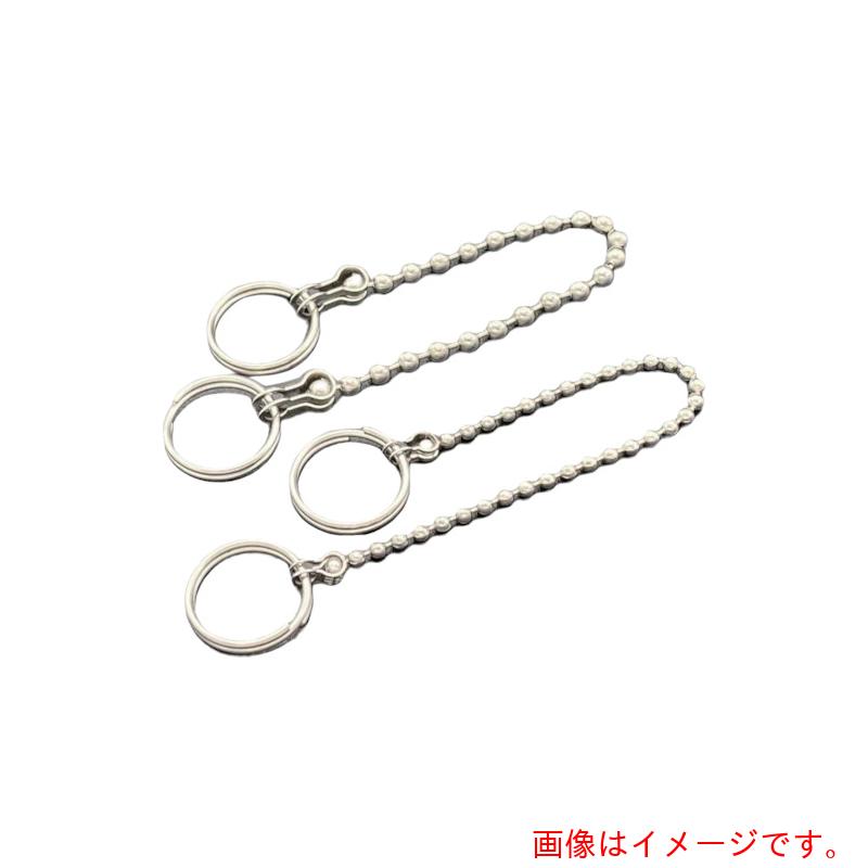 特長 ●ステンレス製のため、防錆性・耐候性に優れています。 用途 ●水栓用・プレートの吊り下げ・表示などに。 仕様 ●全長(m)：0.2 ●玉径(mm)：2.3 ●使用荷重(kN)：0.03 材質 ●本体:ステンレス（SUS305・表面処理:研磨） ●取付金具:ステンレス（SUS304・表面処理:研磨） ●リング:ステンレス（SUS316・表面処理:研磨） 質量・質量単位 ●3.86g 【メーカー名】（株）東京パーツセンター 【メーカー品番】BCR2.3-200