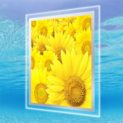 トレード　sign　city　LEDアクリルパネル　屋内用　A2　角型　電球色　【品番：6300037130】