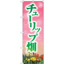 トレード sign city のぼり旗 チューリップ畑 NAD No.82710 W600×H1800 【品番:6300011700】