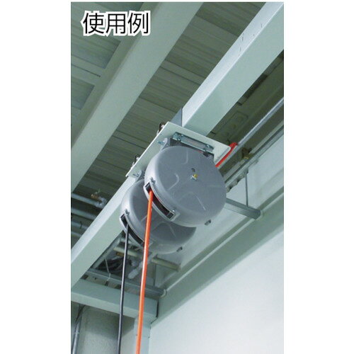 三協リール　TRIENS　耐火花性ソフトホースリール　内径8．0mm×10m　オレンジ　【...