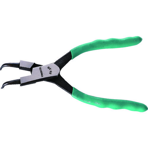 【メール便対応】トラスコ中山（TRUSCO）　スナップリングプライヤー 孔用 Φ1.8 曲爪50型　【品番：50-2B】